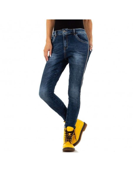 Jeans met Jewel-band