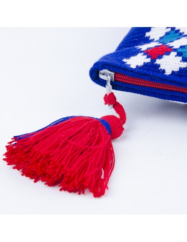 Mochila Wayuu clutch bag - blue