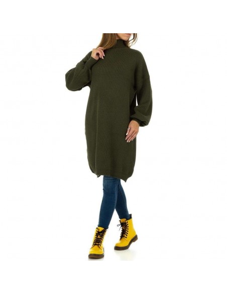 Thick knit turtleneck sweater