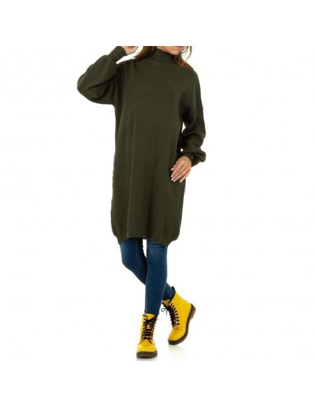 Thick knit turtleneck sweater