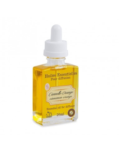 Huile essentielle Cannelle-Orange pour diffusion