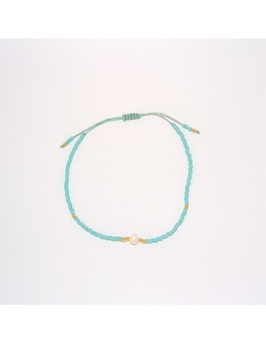 Einfarbiges Perlmuttarmband