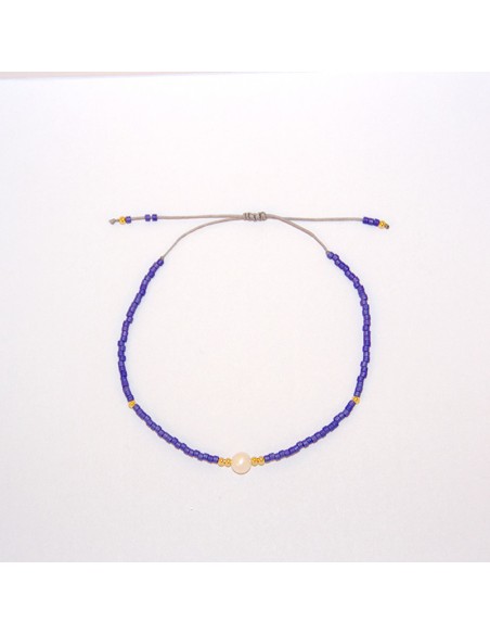 Zweifarbiges Perlmuttarmband