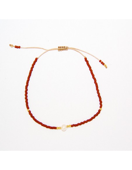 Zweifarbiges Perlmuttarmband