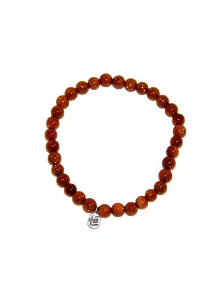 Gold-Steinperlen-Armband