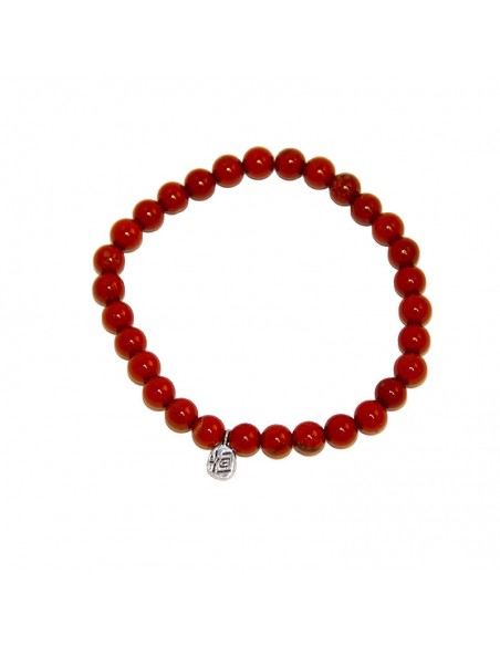 Armband aus naturrotem Jaspis