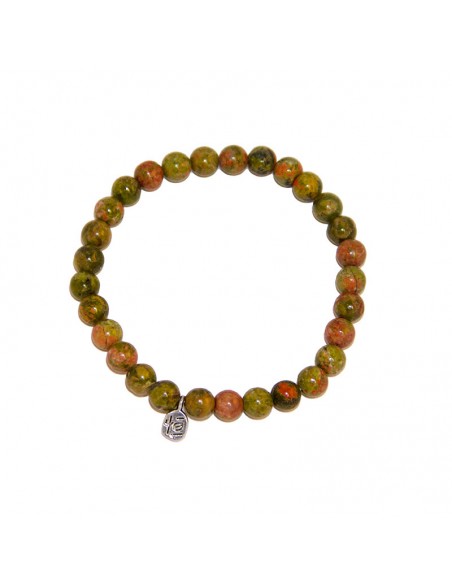 Armband in unakite