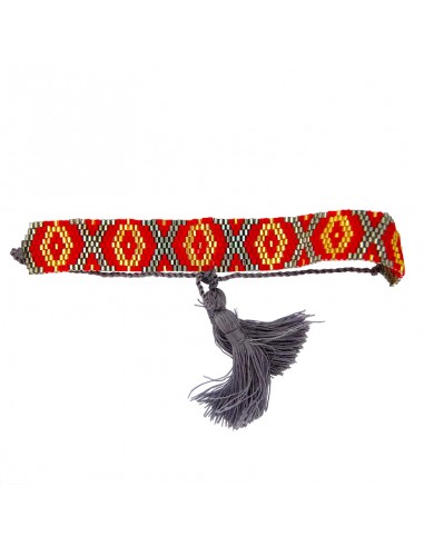 Miyuki Perlen Armband - Diamanten und Quasten