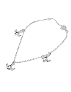 Armband duiven - zilver 925