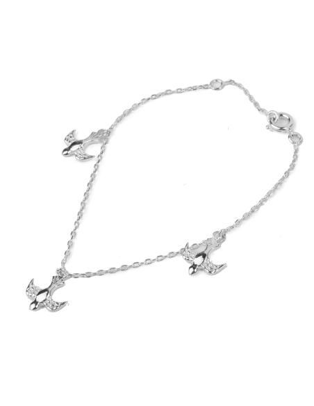Bracelet colombes - argent 925