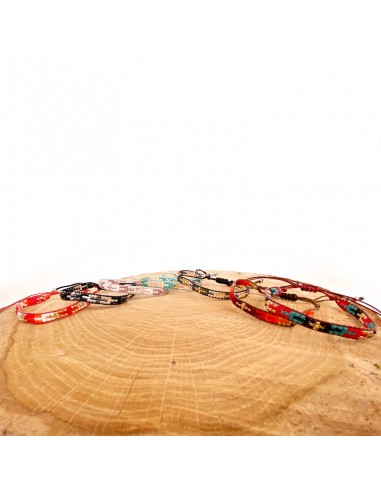 Miyuki fine beads bracelet cross pattern