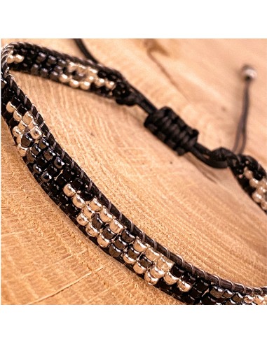 Bracelet Miyuki motif croix