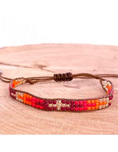 Miyuki fine beads bracelet cross pattern
