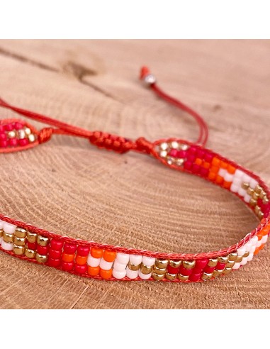 Bracelet Miyuki motif croix