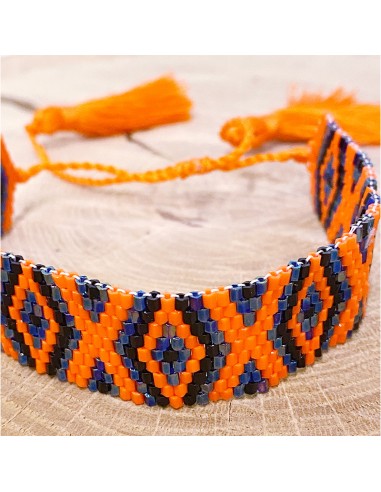 Miyuki kralen armband - diamanten en kwastjes