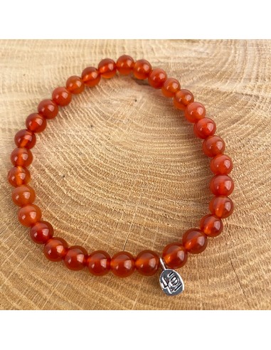 Bracelet en Cornaline - pierre de la créativité