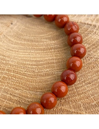 Armband aus rotem Jaspis - Ankerstein