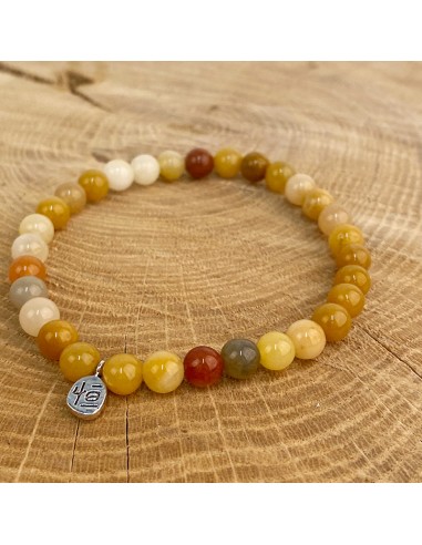 Yellow Jade bracelet - stone of self-confidence
