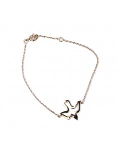 Armband vergulde duiven