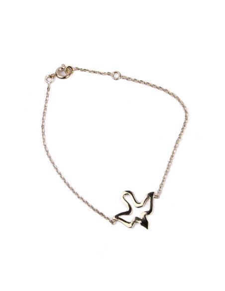 Armband vergulde duiven