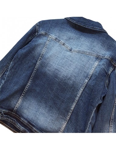 Jeansjacke mit Pattentaschen