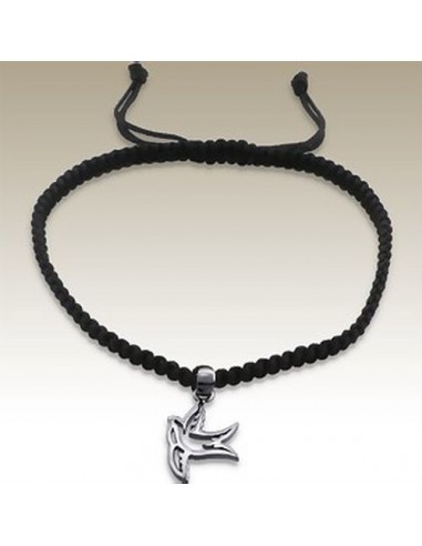 Adjustable dove bracelet - silver 925