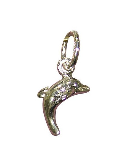 Mini-Delfin-Anhänger - Echtes Silber 925