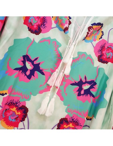 Flowery Boho dress - Pansies