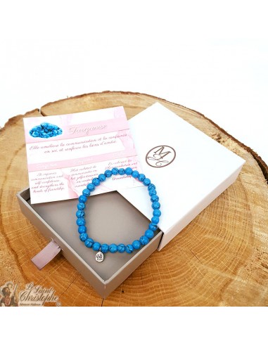 Turquoise armband - steen van communicatie