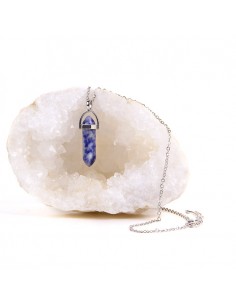 Pendant Necklace Sodalite stone