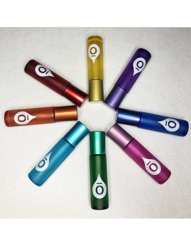 Rolfles in gerookt glas