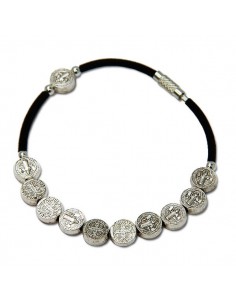 Armband Saint Benoit Metall schwarz