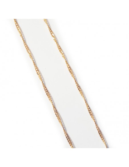 Collier avec pendentif larme facettée - Sodalite