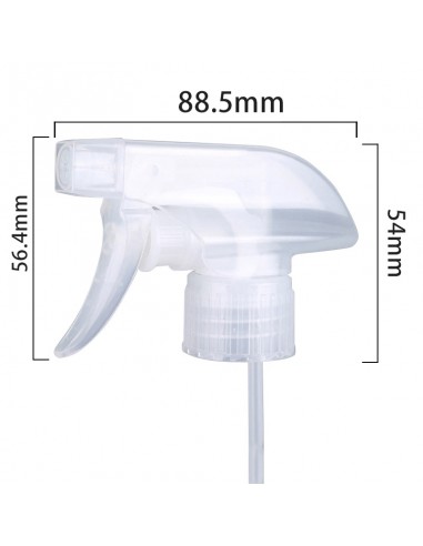 Glass bottle with pump sprayer 500ml