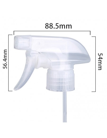 Glass bottle with pump sprayer 500ml