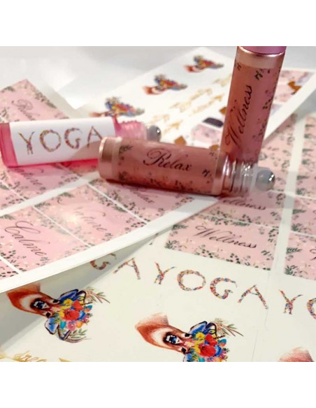 Selbstklebende Etiketten zum Selbstgestalten 48 x 31 mm - 36 St.