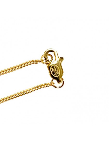 MH zilver 925 verguld ketting armband 50 cm