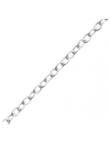 925 zilveren ketting - 81 cm