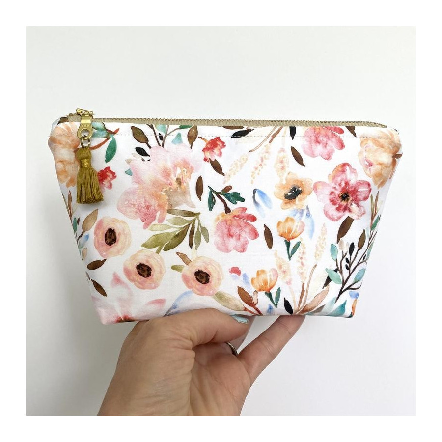 Trousse de voyage huiles essentielles – Motif floral
