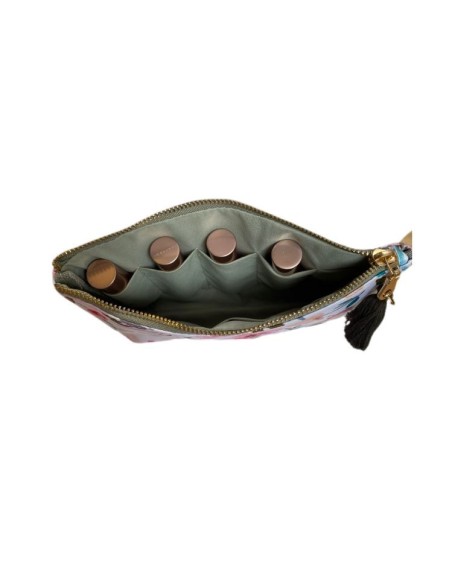 Trousse de voyage huiles essentielles – Motif floral