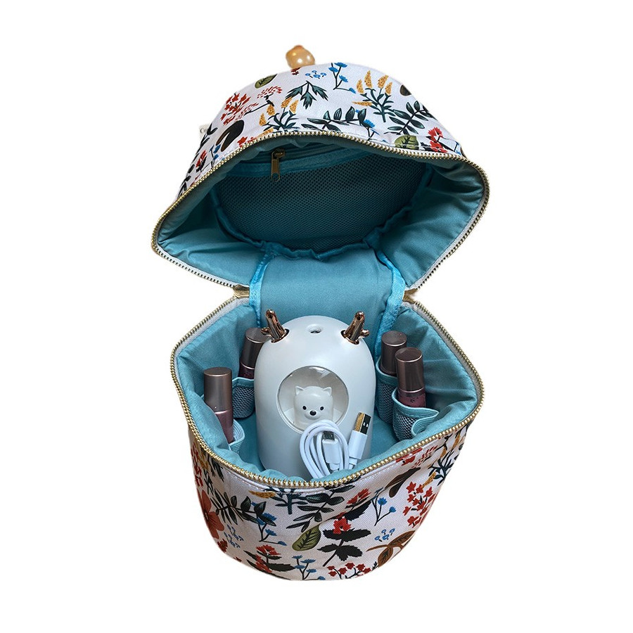 Sacoche de voyage diffuseur et huiles essentielles