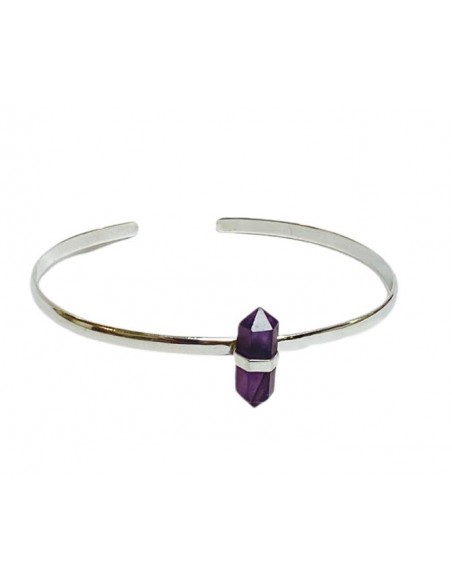 Amethyst-Armband aus 925er Silber