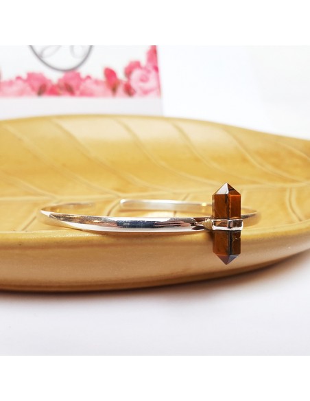 Silver tiger eye bracelet 925