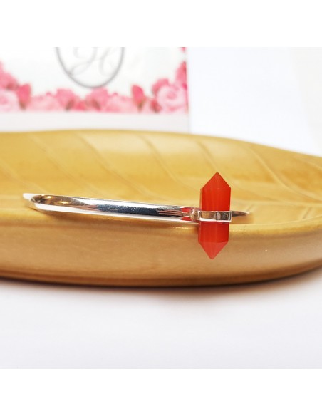 Bracelet sardonyx argent 925