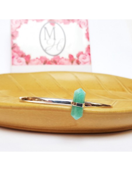 Bracelet amazonite argent 925