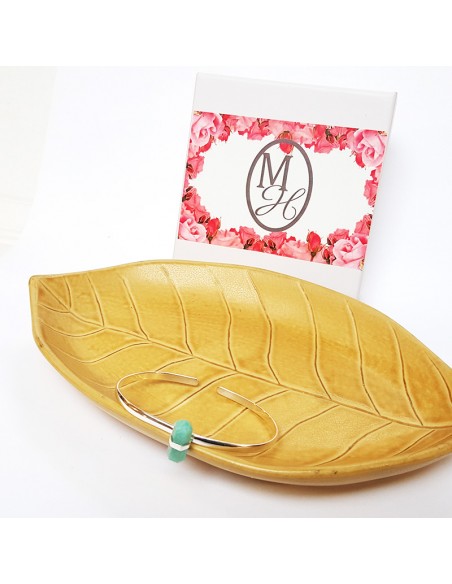 Amazonit-Armband aus Silber 925