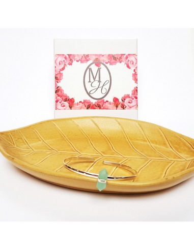 Armband aqua chalcedoon zilver 925