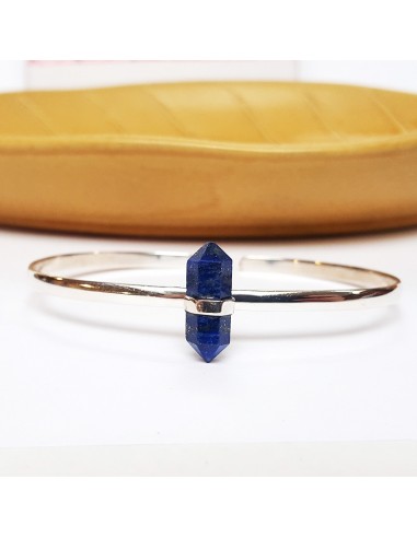 Lapis lazuli zilveren armband 925