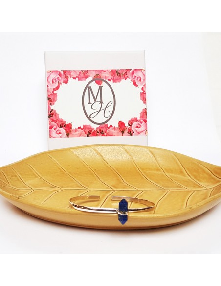 Bracelet lapis-lazuli argent 925