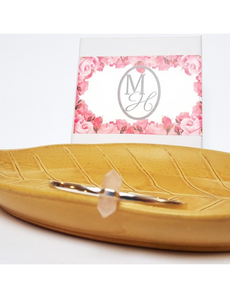 Armband Rosenquarz Silber 925